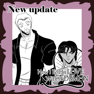 My romance comic How I Fell In Love With A Demon has updated!
